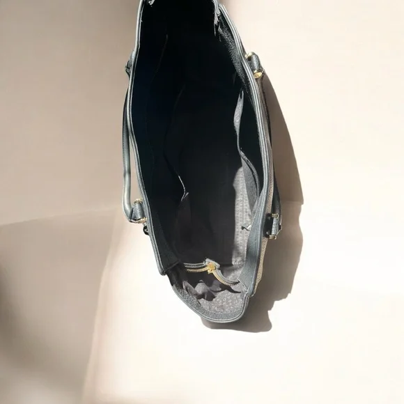 Kate Spade Large Black Leather Tote - Picture 9 of 9